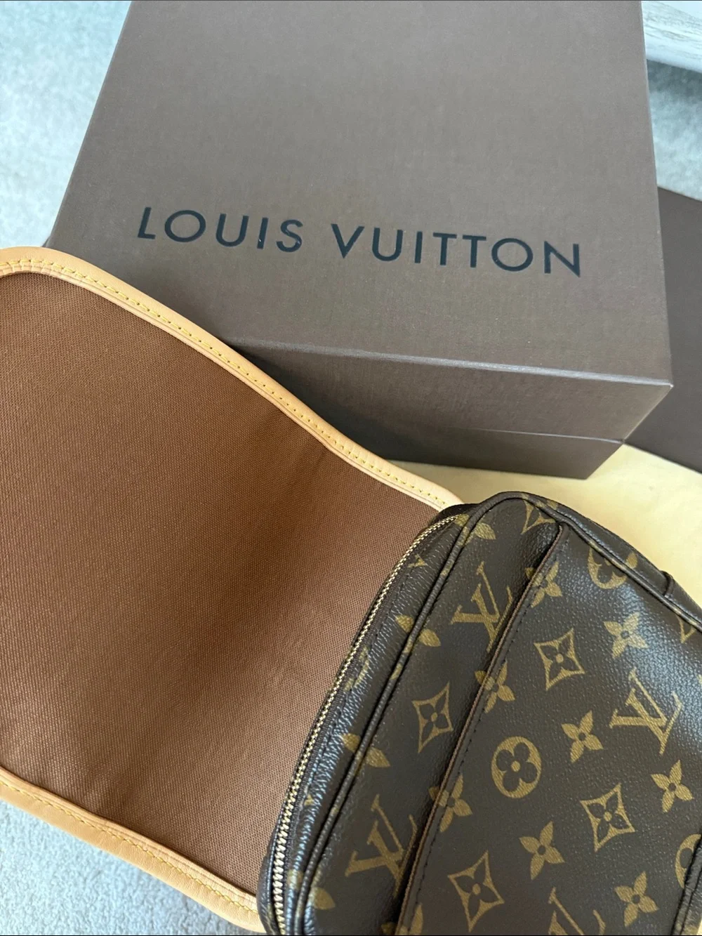Louis Vuitton new leather